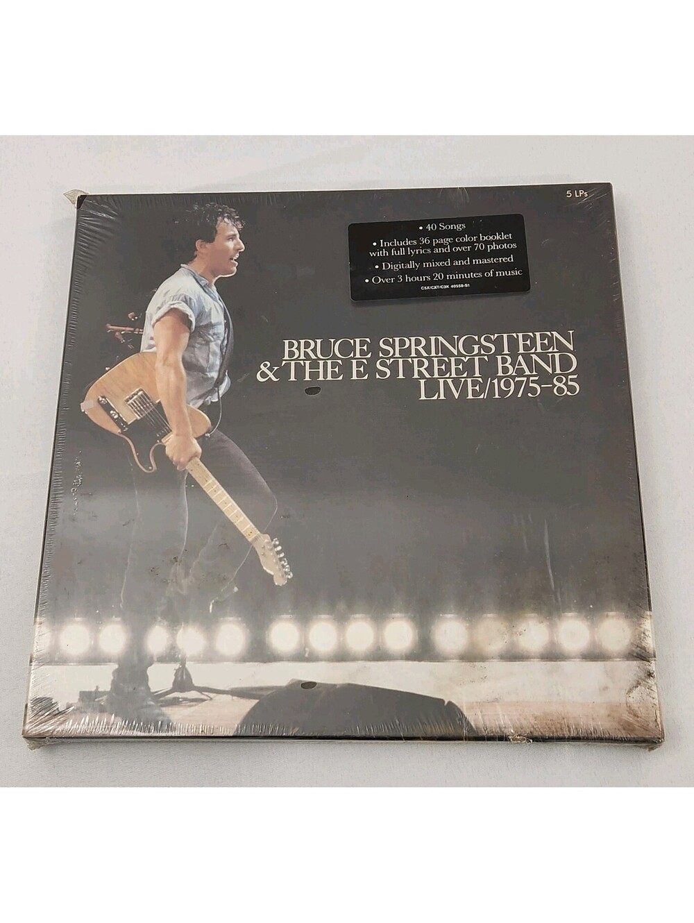 NEW - Bruce Springsteen E Street Band 1975-85 LIVE - 5 LP Vintage Box Set Sealed